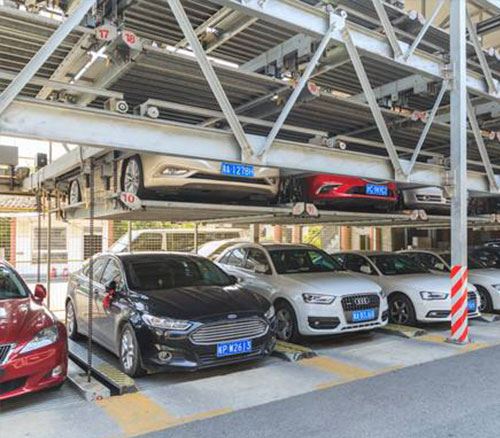 機械式立體停車庫的應用種類：